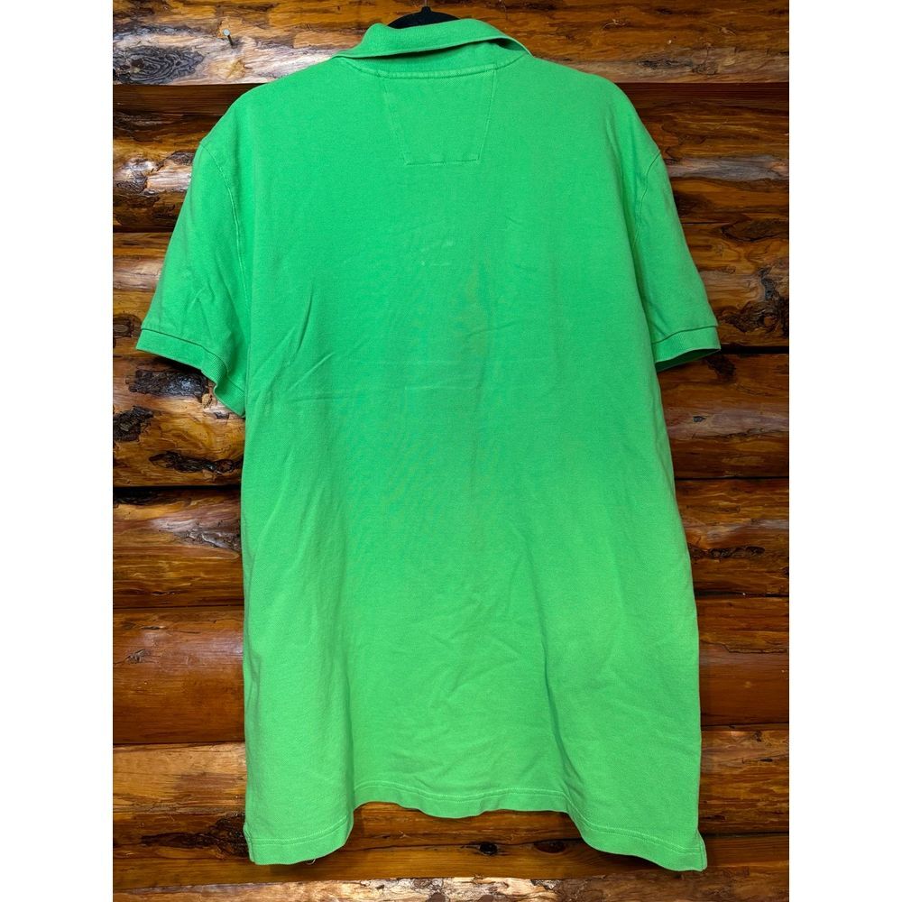 Nautica Neon Green Polo‎ Size XXL - Picture 4 of 5